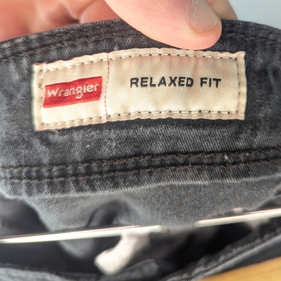 Y2K Wrangler relaxed fit Carpenter cargo pant 34x27 men's outdoor rugged pants - Picture 6 of 6